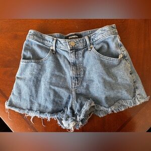 Express Women's Mom Shorts “Shortie” Super High Rise | 6